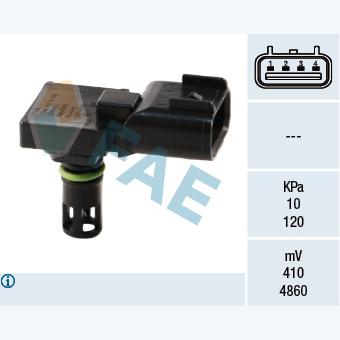 FAE AE15039 Intake Manifold Pressure Sensor