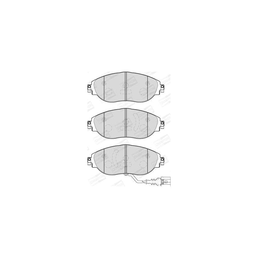 Champion 573838Ch Brake Pad Set
