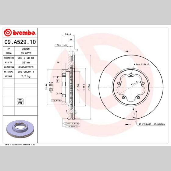 MERITOR MERMCK1310 Disc Brake Caliper Repair Kit