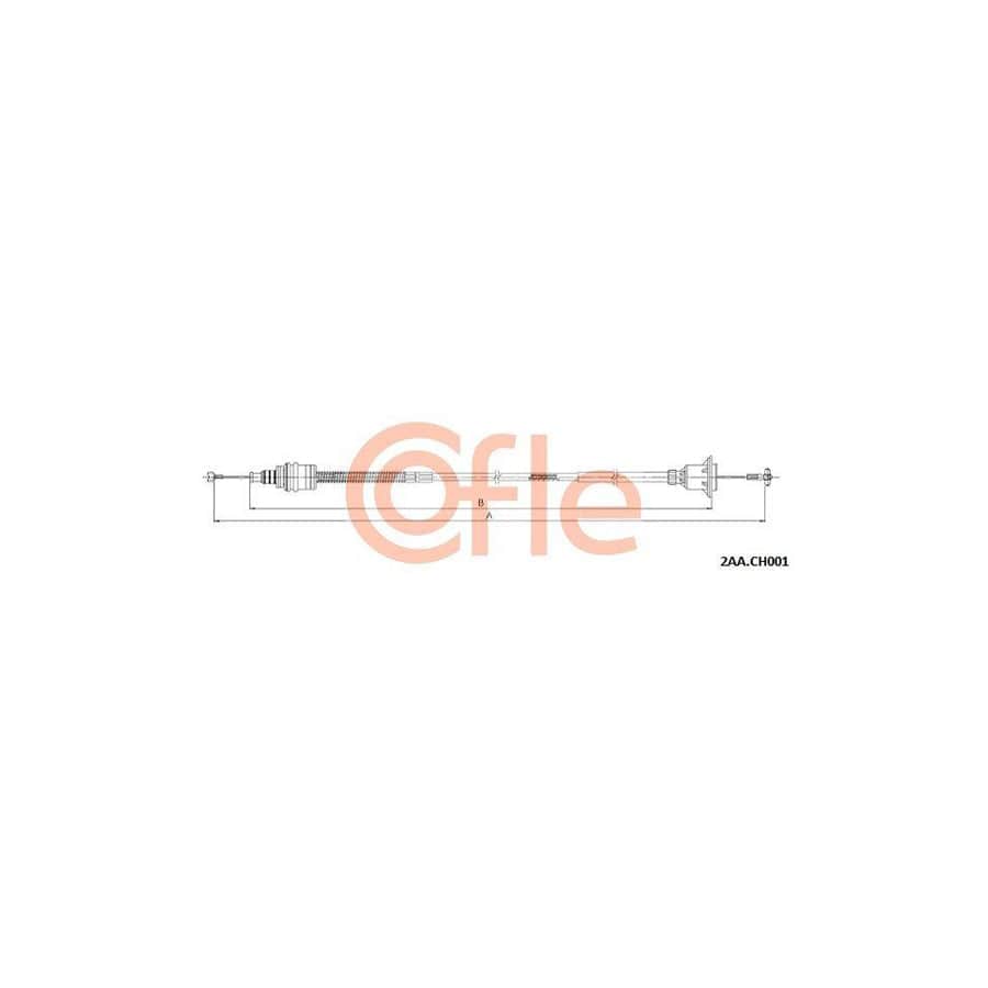 Cofle 92.2Aa.Ch001 Clutch Cable for Chrysler Voyager IV (Rg, Rs)