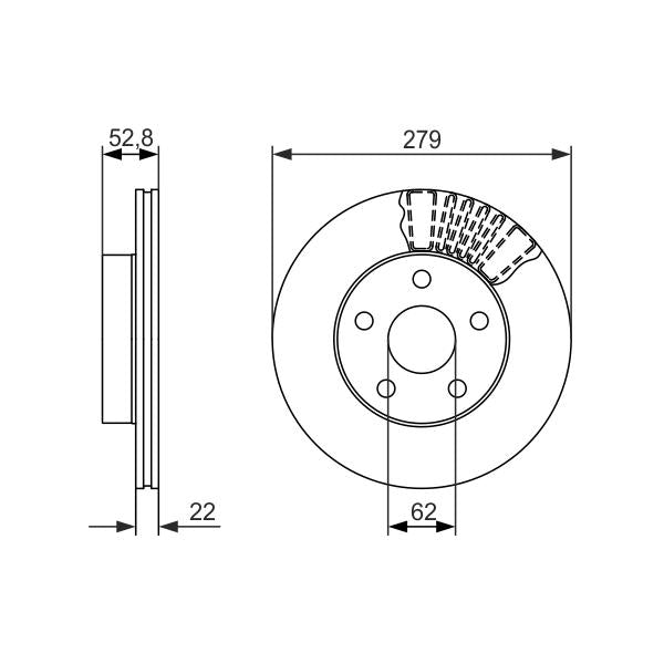WABCO 9617011050 Parking Brake Valve