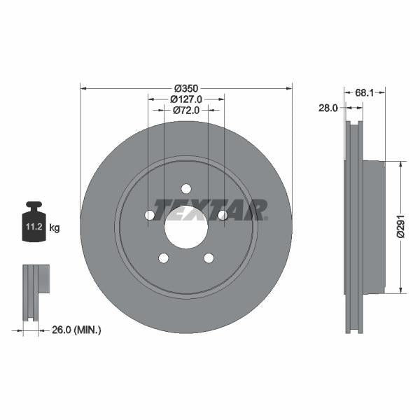 OE BMW 34211166107 Brake Disc Splash Guard