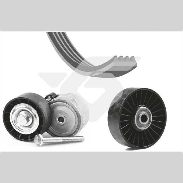 HUTCHINSON HUKHV218 V-Ribbed Belt Set