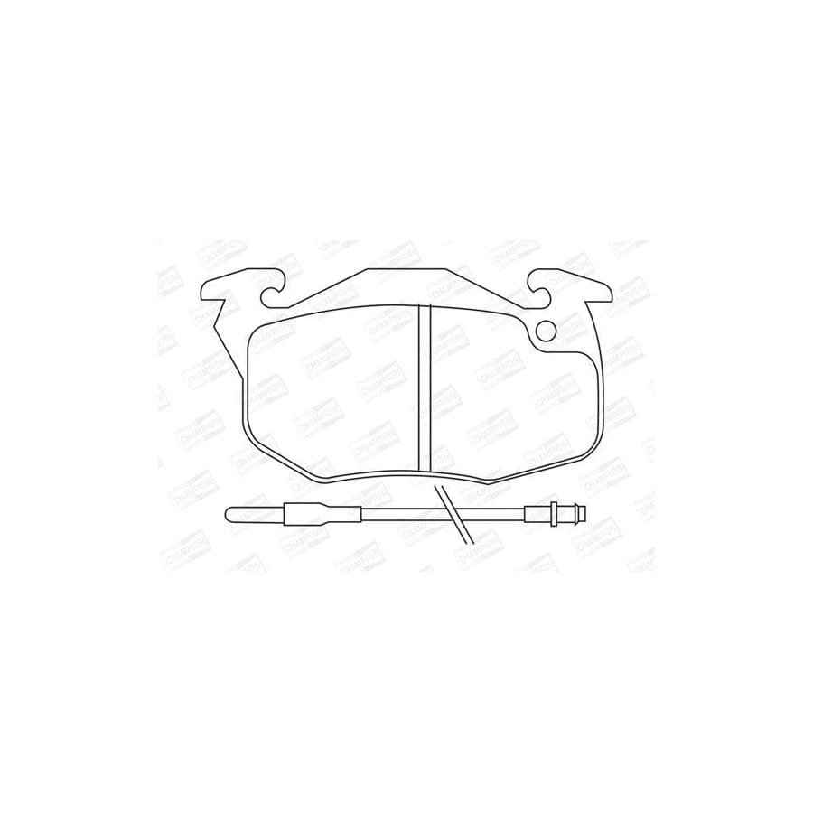 Champion 571332Ch Brake Pad Set