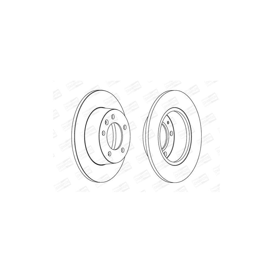 Champion 562164Ch Brake Disc
