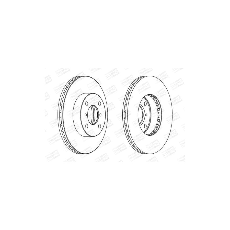 Champion 562179Ch Brake Disc