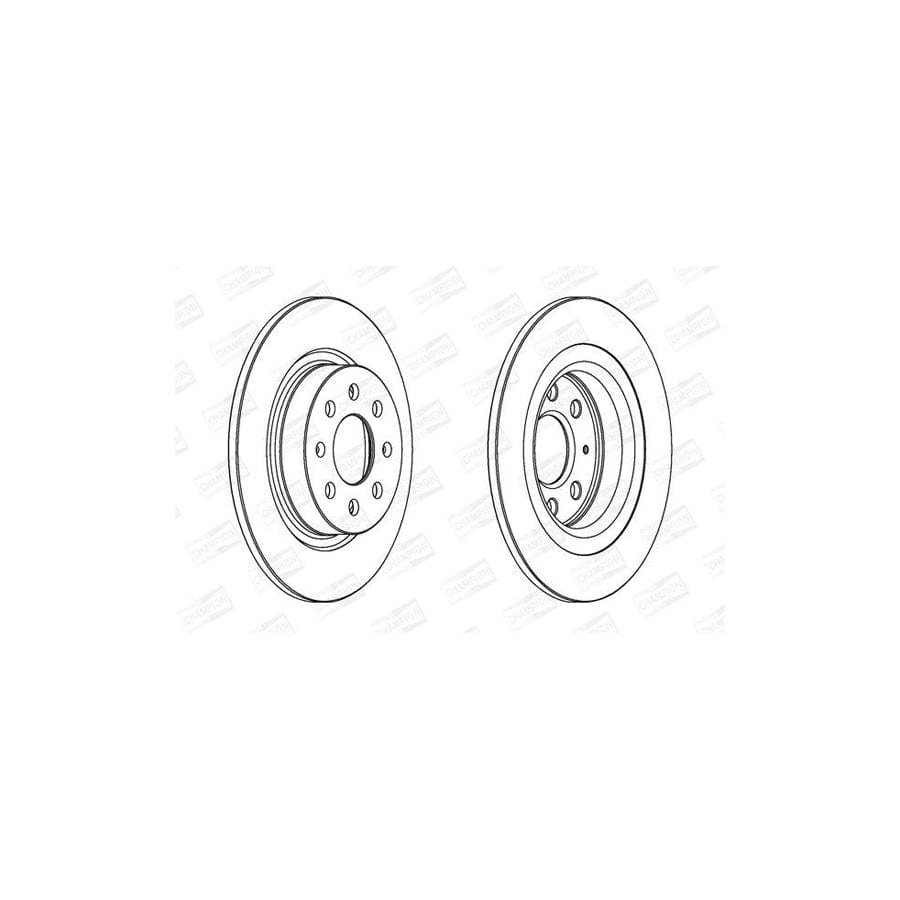 Champion 562305Ch Brake Disc
