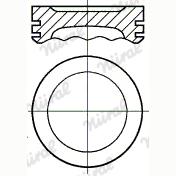 NURAL 87-523600-00 Piston