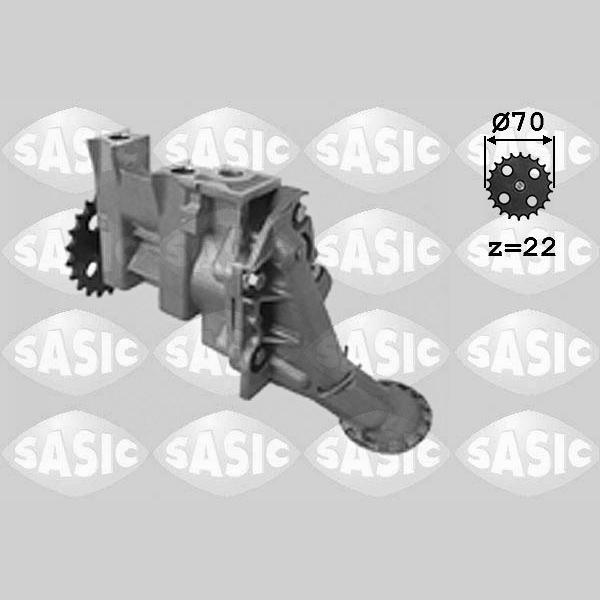 SASIC SAS3654001 Oil Pump