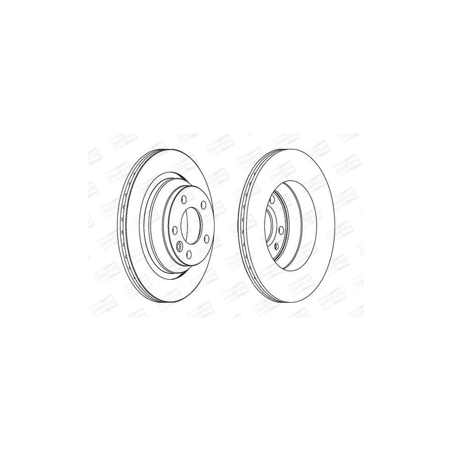 Champion 562603Ch Brake Disc
