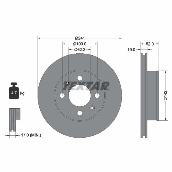 HANS PRIES HP117094 Brake Caliper Guide Sleeve Kit