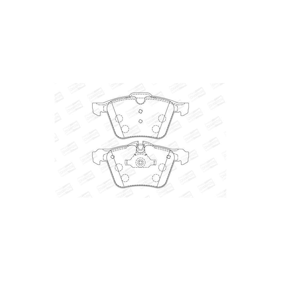Champion 573346Ch Brake Pad Set