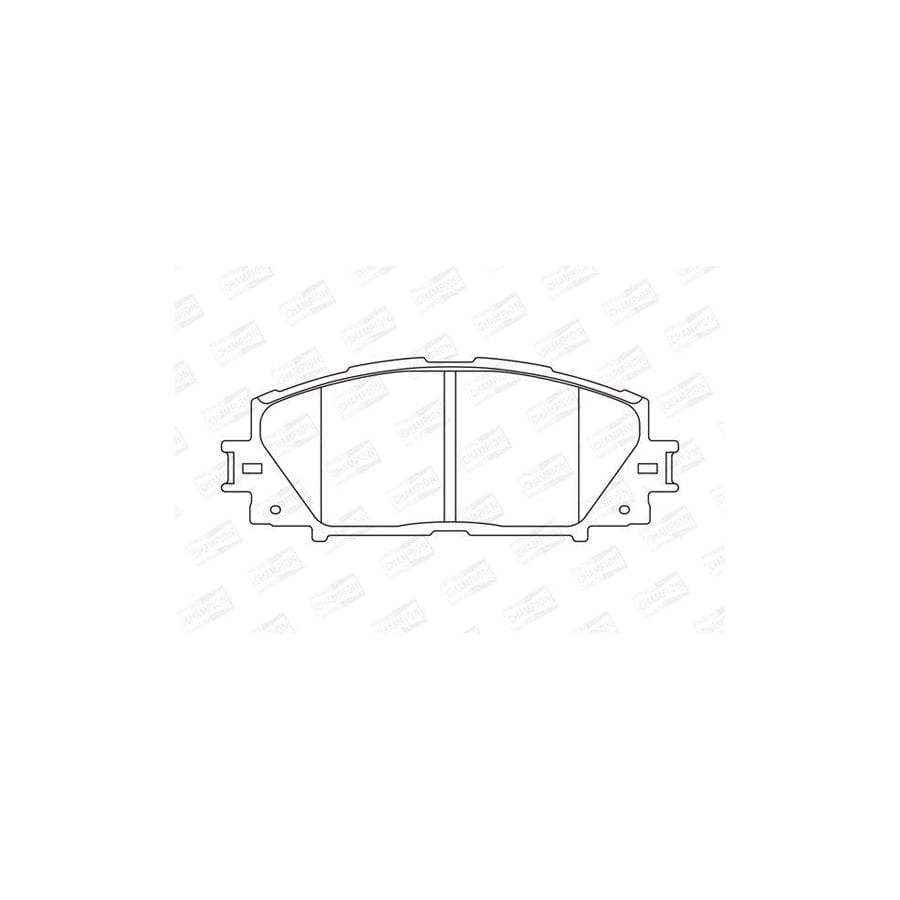 Champion 572631Ch Brake Pad Set