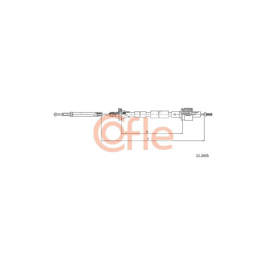 Cofle 92.11.2435 Clutch Cable for Ford Mondeo