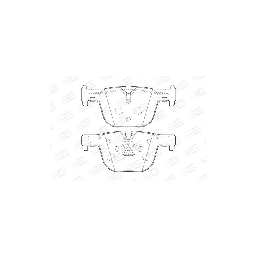 Champion 573354Ch Brake Pad Set