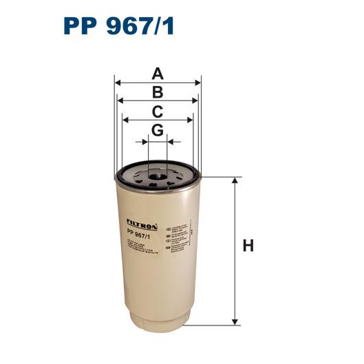 FILTRON PP967/1 Fuel Filter