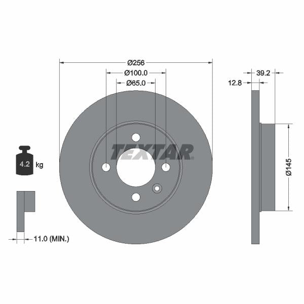 QUICK BRAKE QB113-1307X Brake Caliper Guide Sleeve Kit