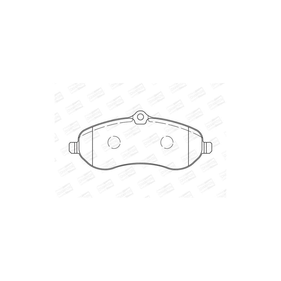 Champion 573280Ch Brake Pad Set