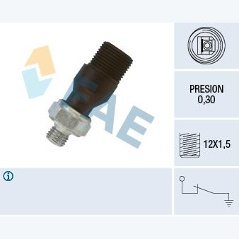 FAE FAE12580 Oil Pressure Switch