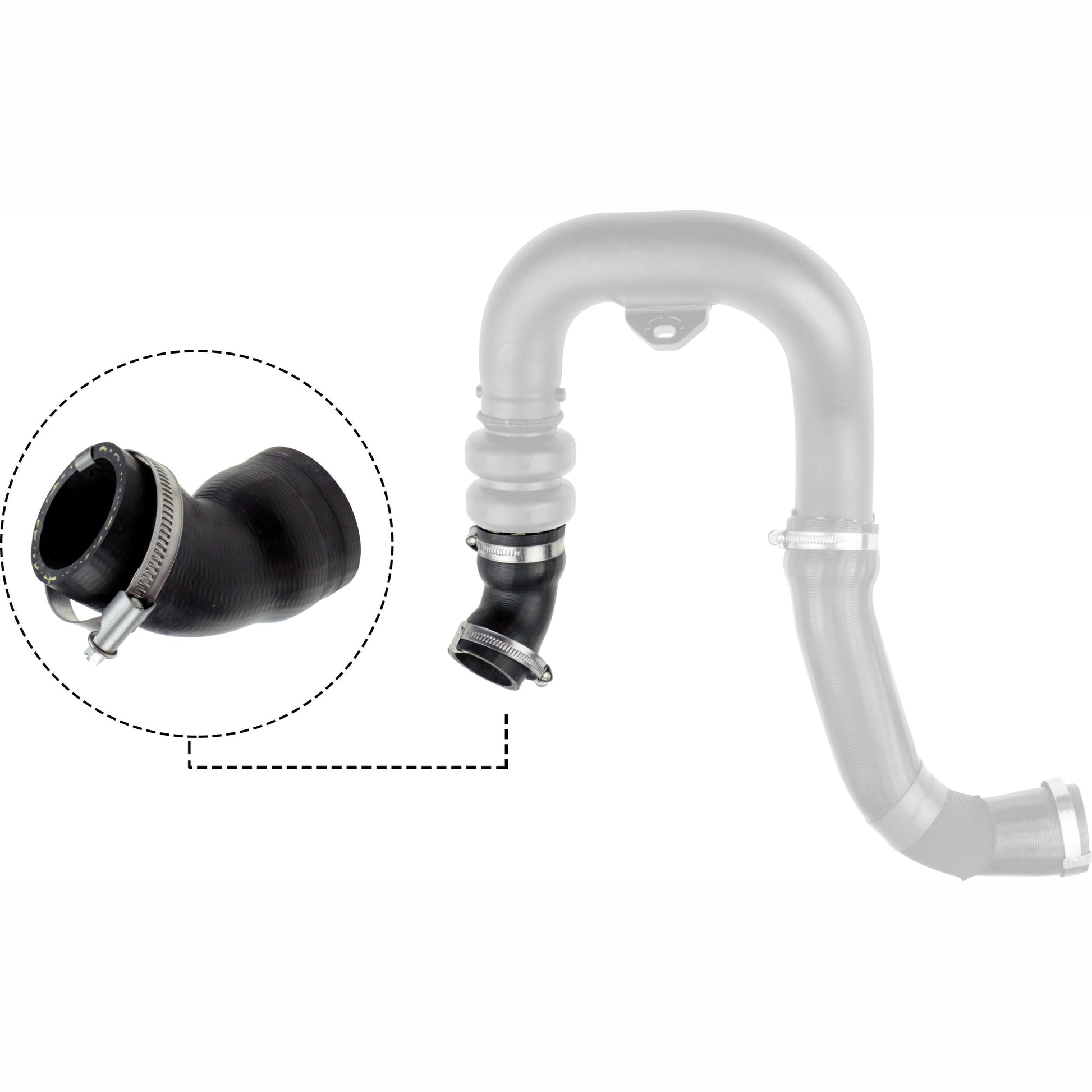 GATES GAT09-0933 Charge Air Hose