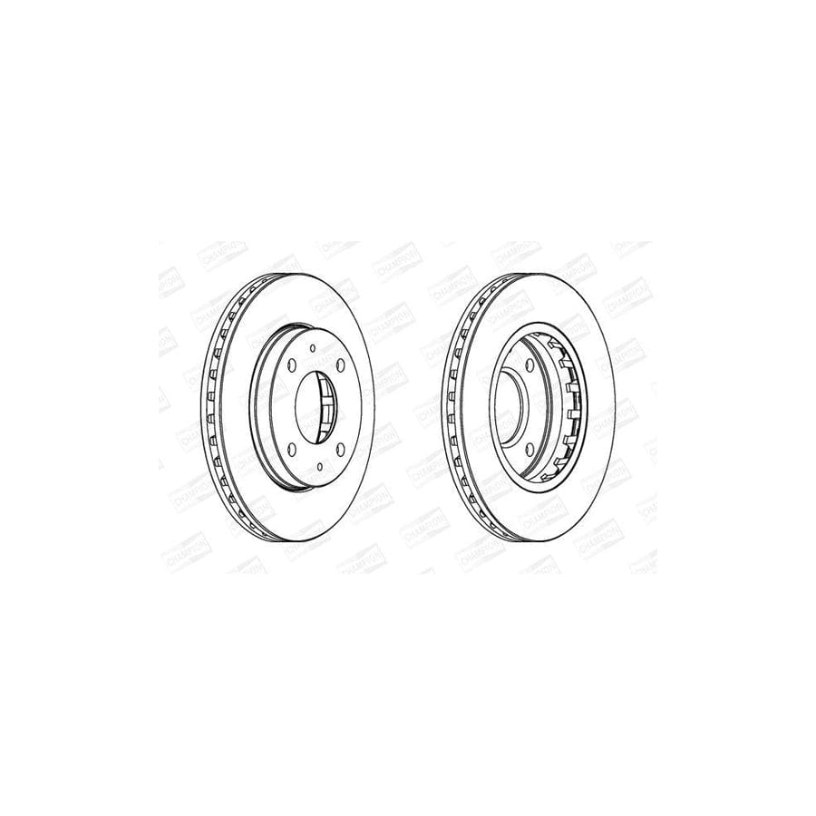 Champion 562459Ch Brake Disc