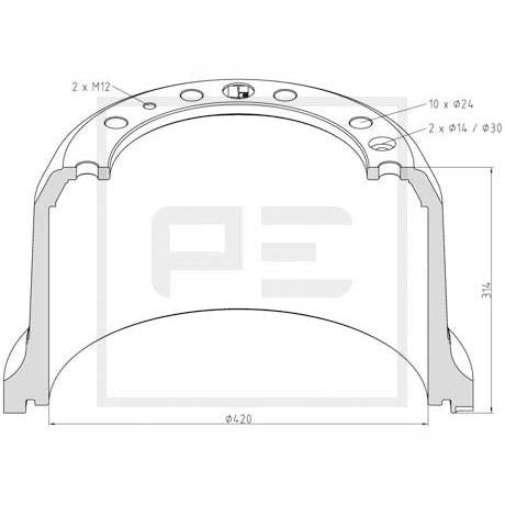KNORR K140757X50 Brake Caliper