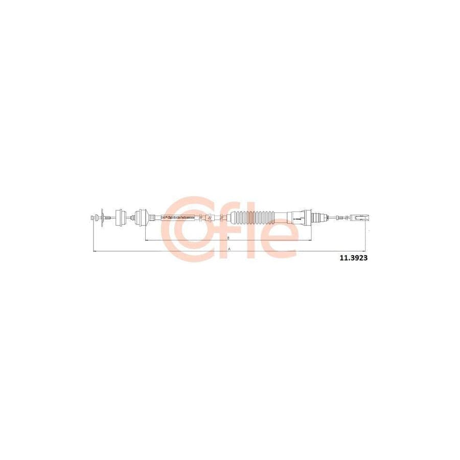 Cofle 11.3923 Clutch Cable