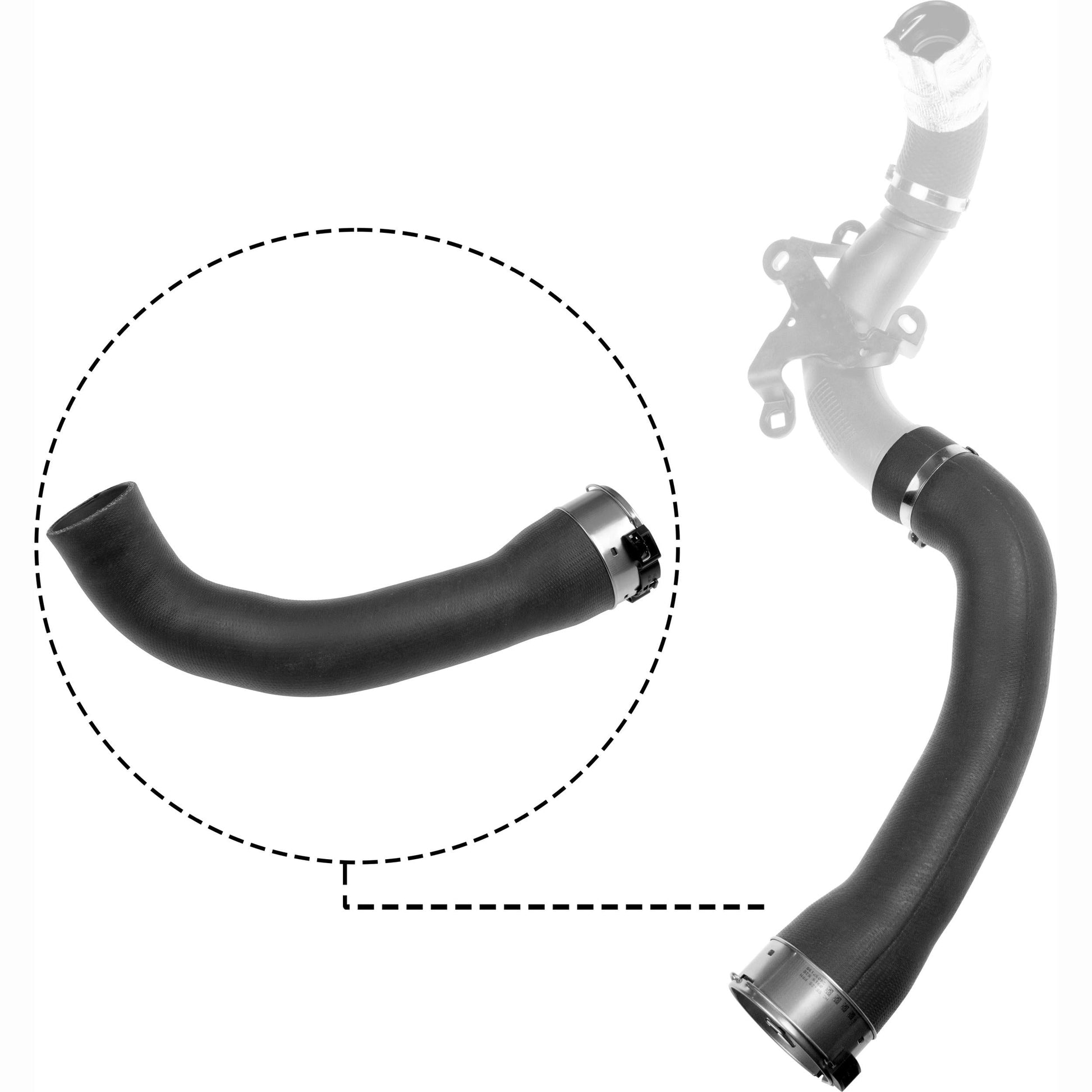 GATES GAT09-1034 Charge Air Hose