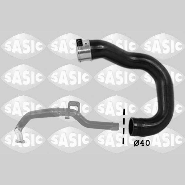 SASIC SAS3336165 Charge Air Hose