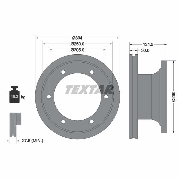 HERTH+BUSS JAKOPARTS J3320803 Brake Disc Splash Guard