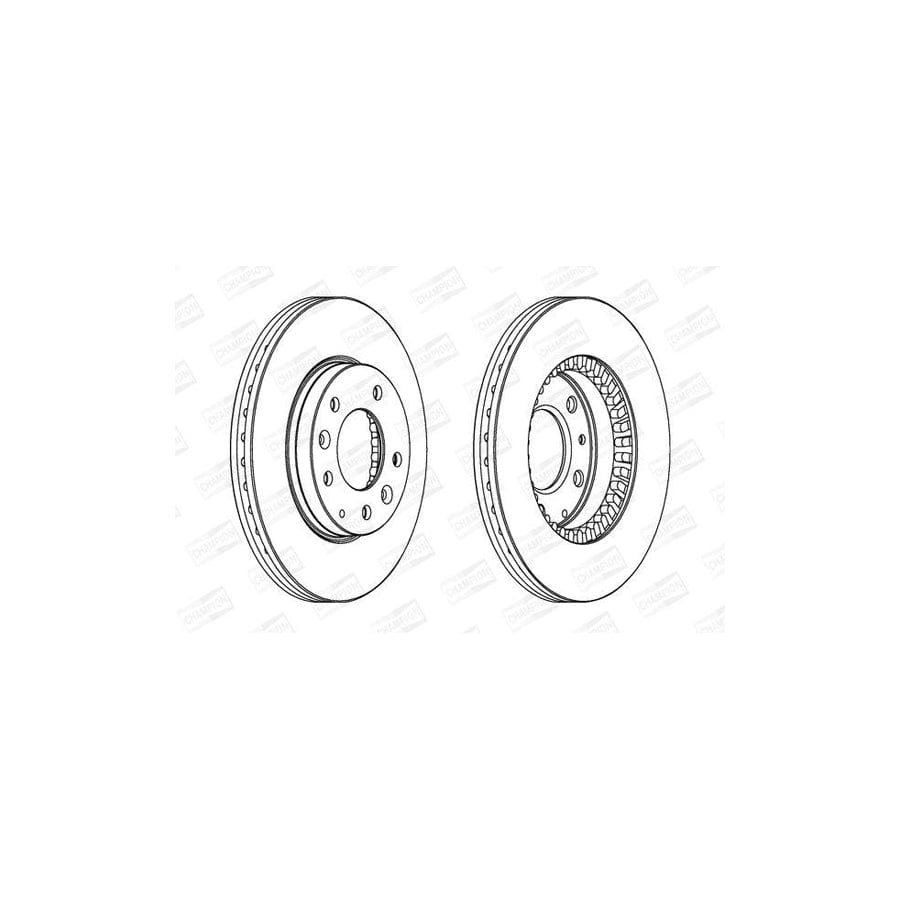 Champion 562446Ch Brake Disc