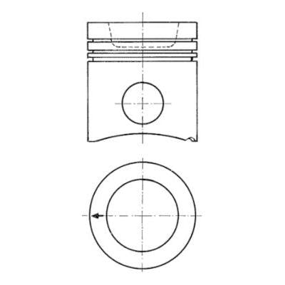 KOLBENSCHMIDT 94942600 Piston
