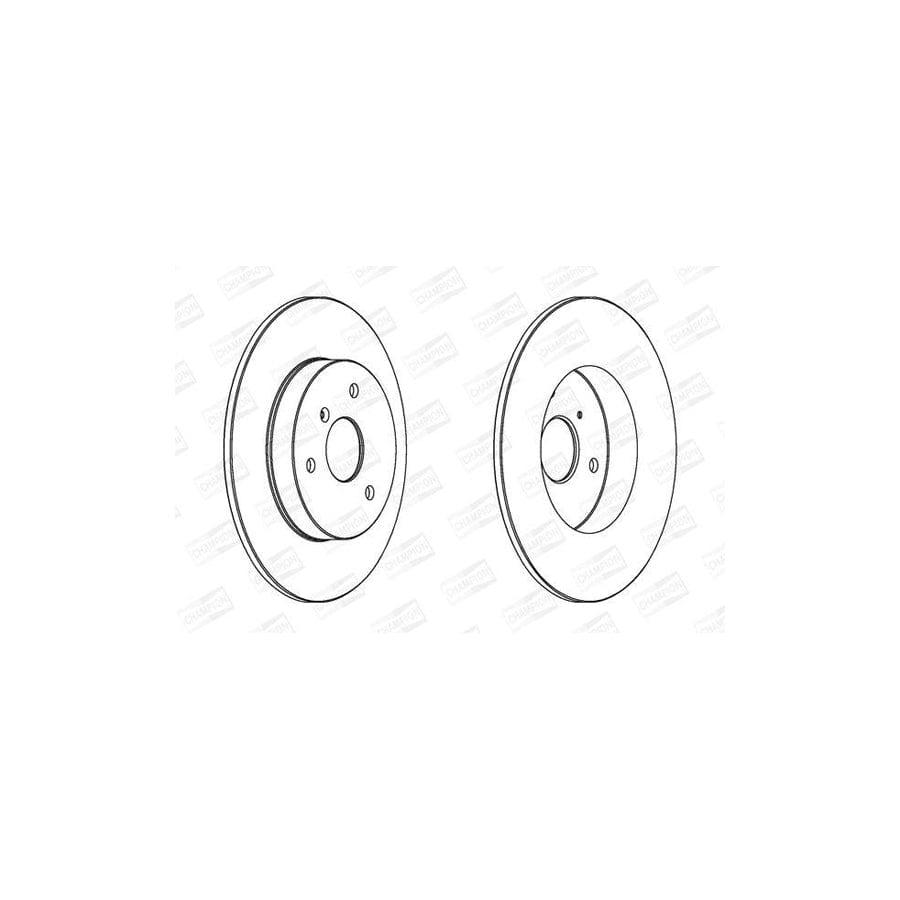 Champion 562155Ch Brake Disc