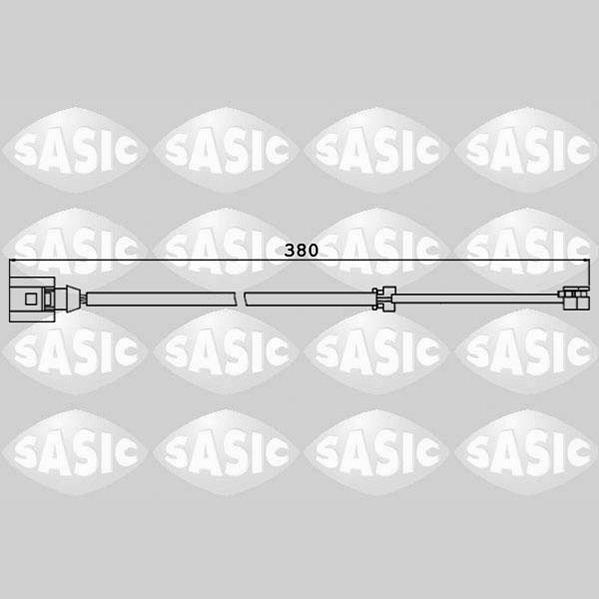 SASIC SAS6236039 Brake Pad Wear Warning Contact