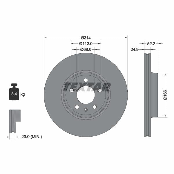 QUICK BRAKE QB113-0031X Brake Caliper Guide Sleeve Kit
