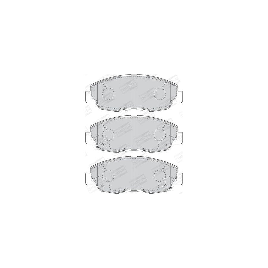 Champion 573807Ch Brake Pad Set