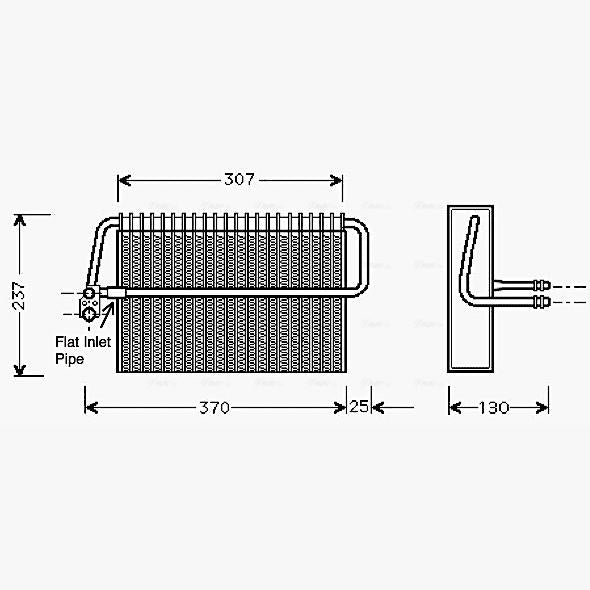 AVA COOLING MSV272AVA Air Conditioning Evaporator