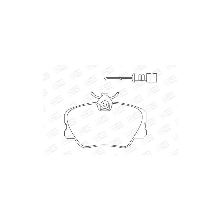 Champion 571382Ch Brake Pad Set
