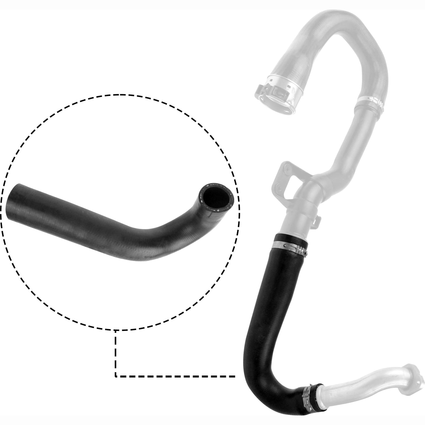 GATES GAT09-0679 Charge Air Hose