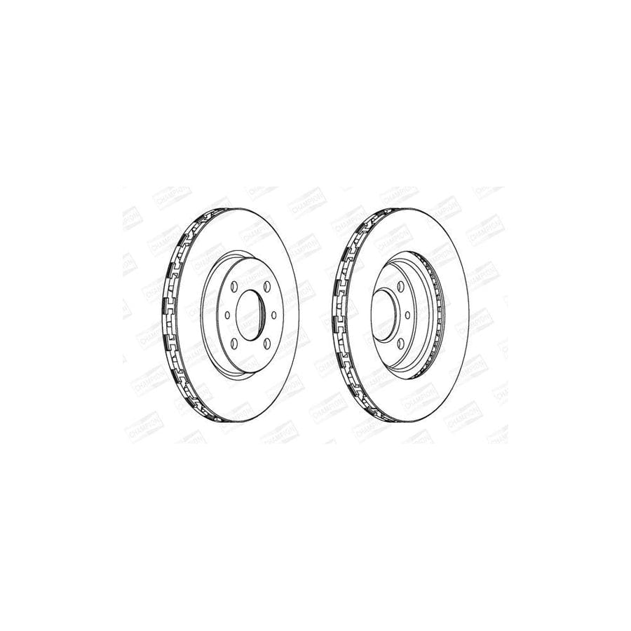 Champion 562178Ch Brake Disc