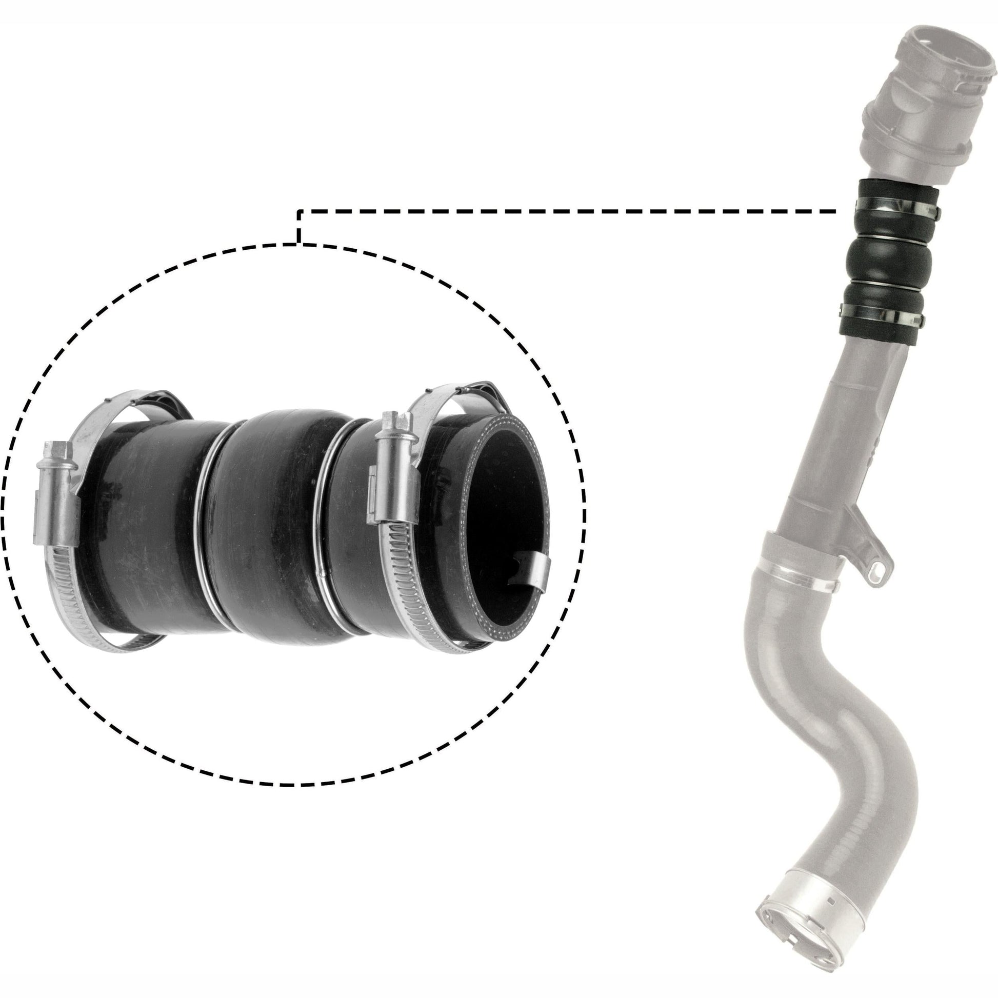 GATES GAT09-1299 Charge Air Hose