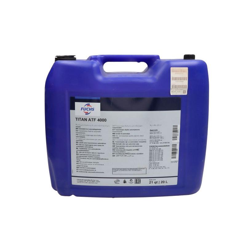 FUCHS OIL TITANATF400020L Automatic Transmission Oil