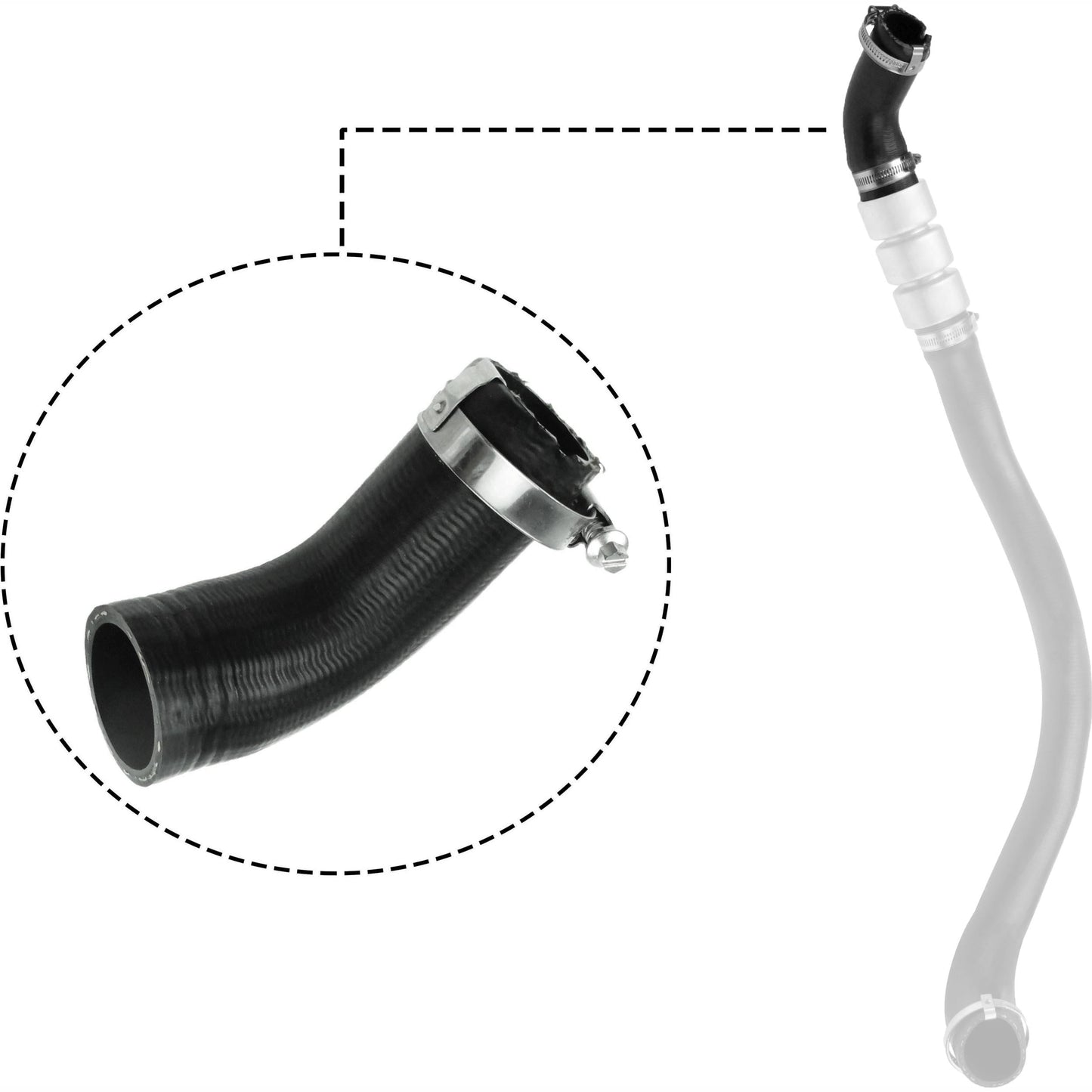 GATES GAT09-0614 Charge Air Hose