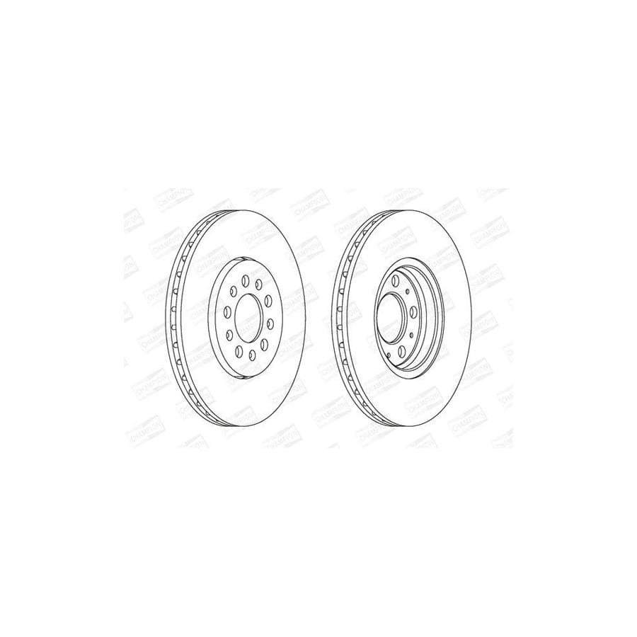 Champion 562041Ch Brake Disc