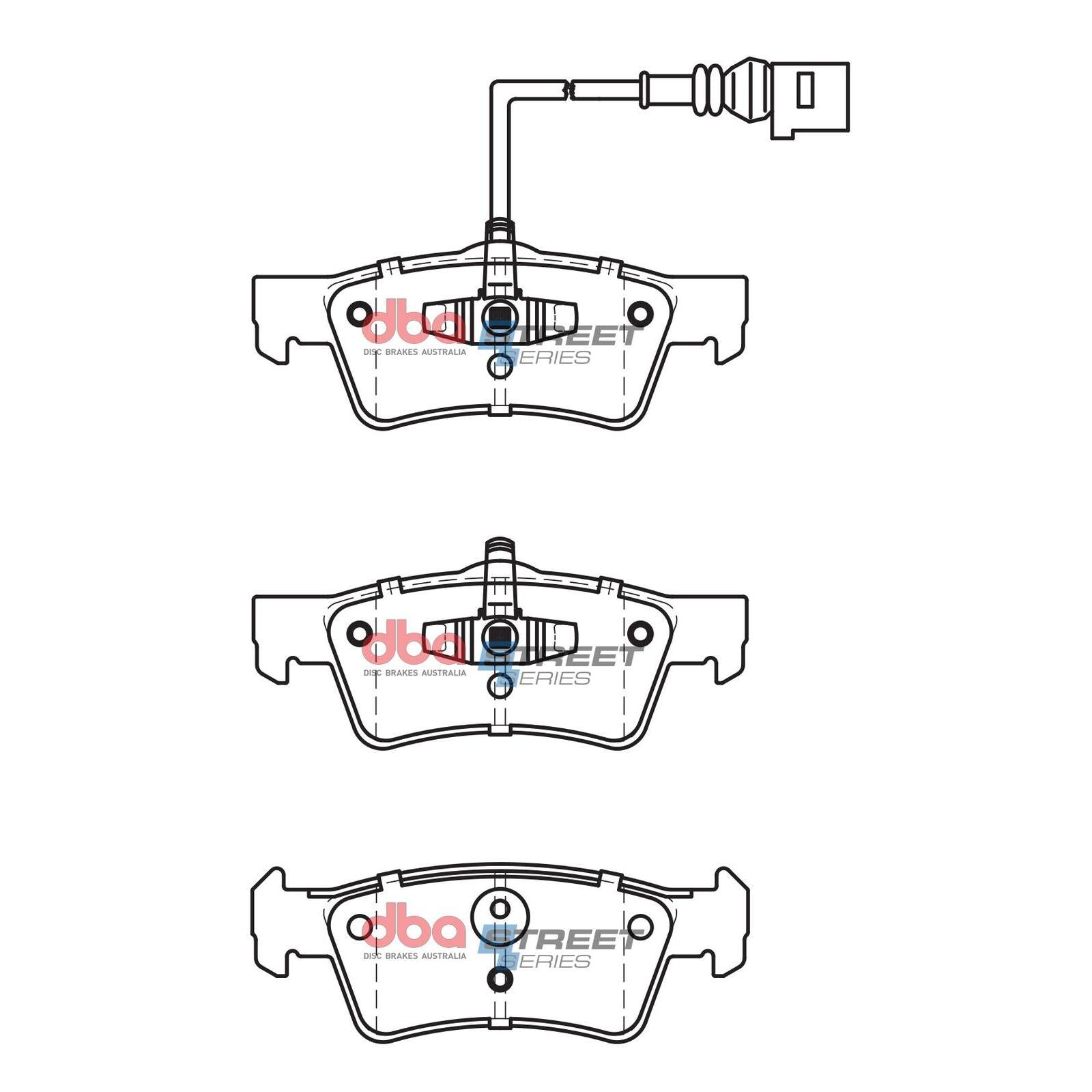 DBA DB2201SS Disc Brake Brake Pad Set
