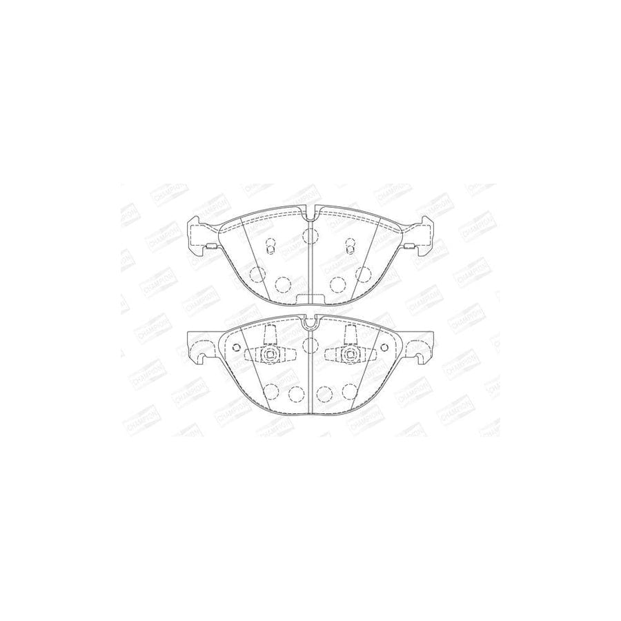 Champion 573317Ch Brake Pad Set