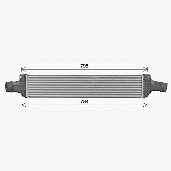 AVA COOLING AI4434AVA Charge Air Cooler