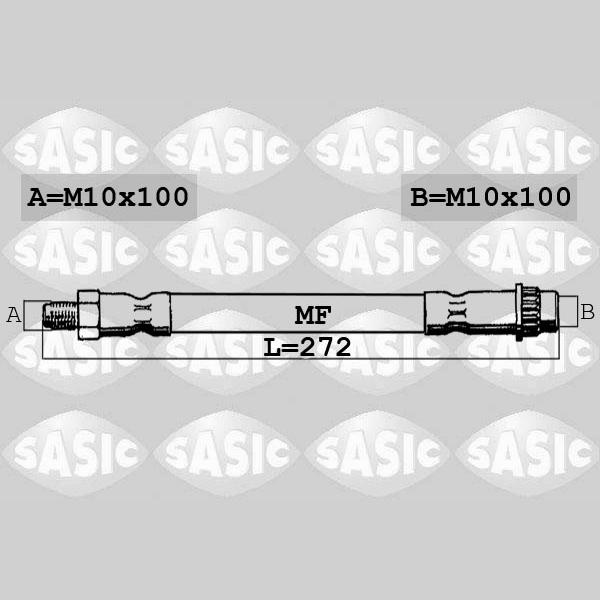 SASIC SAS6604014 Brake Hose