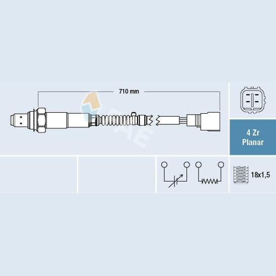 FAE AE77311 Lambda Sensor