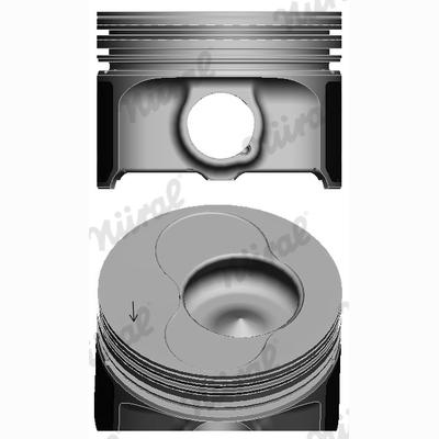 NURAL 8713950030 Piston